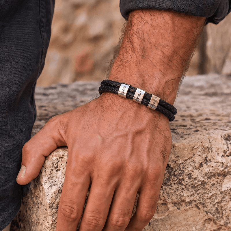 Dad's Personalized Name Bracelet - The Best Shop 4U