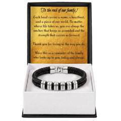 Dad's Personalized Name Bracelet - The Best Shop 4U