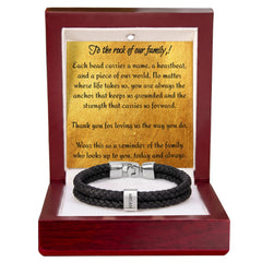 Dad's Personalized Name Bracelet - The Best Shop 4U