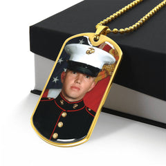Dog Tag Necklace with Engraving - Add Your Photo - The Best Shop 4U