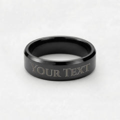 Engraved Men's Ring - Incredible You - The Best Shop 4U