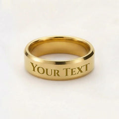 Engraved Men's Ring - Incredible You - The Best Shop 4U