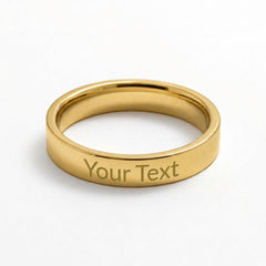Engraved Women's Ring - The Best Shop 4U