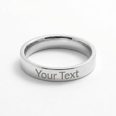 Engraved Women's Ring - The Best Shop 4U