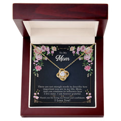 Forever Grateful - Love Knot Necklace - The Best Shop 4U