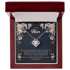 Forever Grateful - Love Knot Necklace - The Best Shop 4U