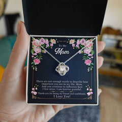 Forever Grateful - Love Knot Necklace - The Best Shop 4U
