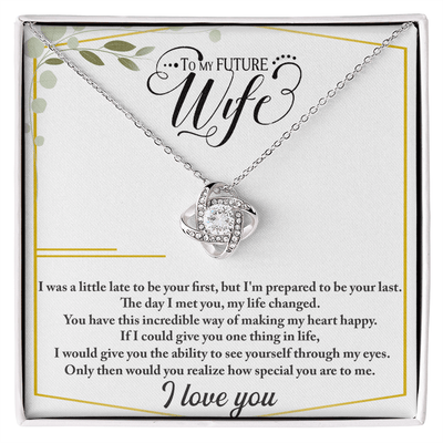 Future Wife - Love Knot Necklace - The Best Shop 4U