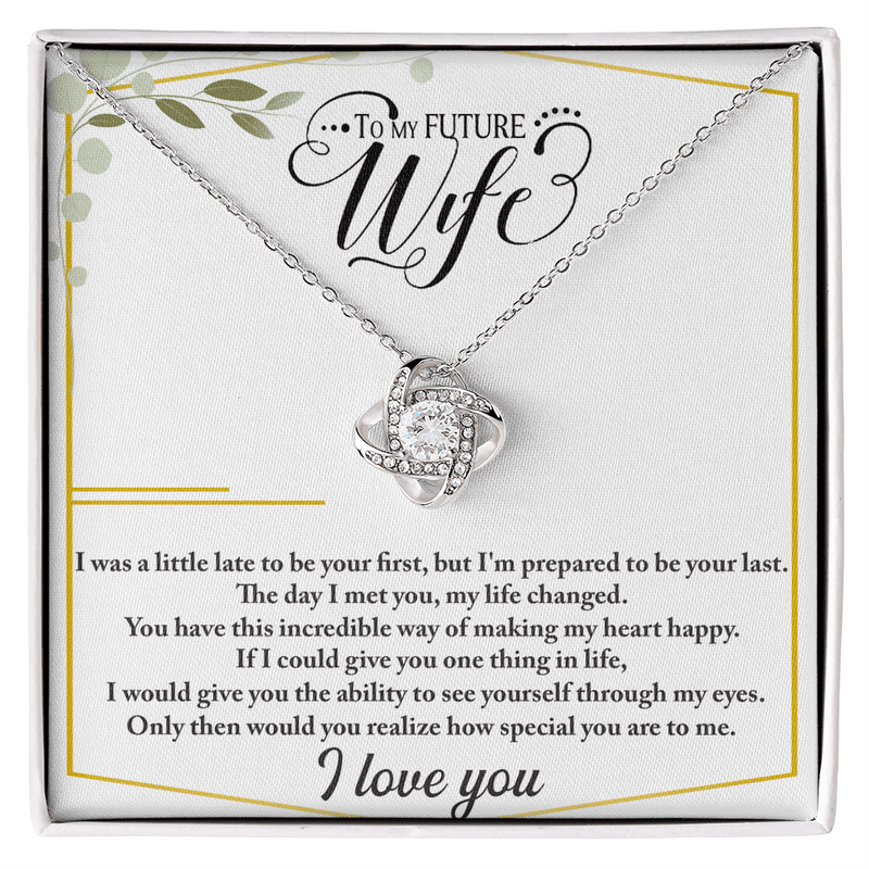 Future Wife - Love Knot Necklace - The Best Shop 4U
