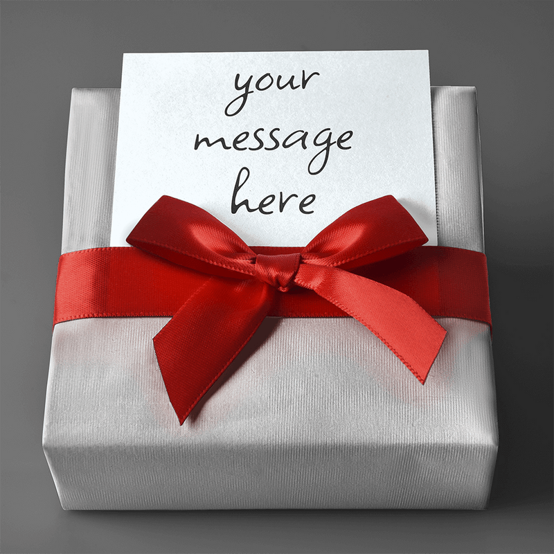 Gift Wrap with Personalized Message - The Best Shop 4U