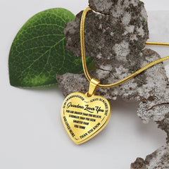 Grandma Loves You - Heart Necklace - The Best Shop 4U