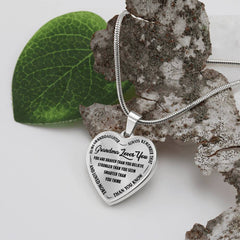 Grandma Loves You - Heart Necklace - The Best Shop 4U