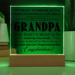 Grandpa – Acrylic Square - The Best Shop 4U