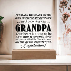 Grandpa – Acrylic Square - The Best Shop 4U
