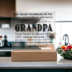 Grandpa – Acrylic Square - The Best Shop 4U