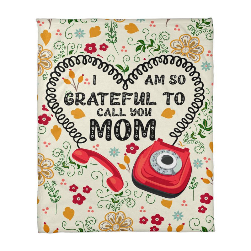 I Am So Grateful – Coral Fleece Blanket - The Best Shop 4U