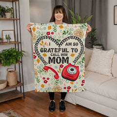 I Am So Grateful – Coral Fleece Blanket - The Best Shop 4U
