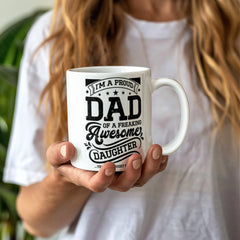 I'm a Proud Dad – Ceramic Mug - The Best Shop 4U