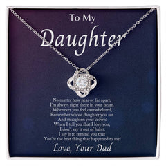 Im Always With You - Love Knot Necklacec - The Best Shop 4U