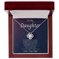 Im Always With You - Love Knot Necklacec - The Best Shop 4U