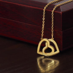 Interlocking Hearts Necklace - The Best Shop 4U