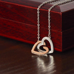 Interlocking Hearts Necklace - The Best Shop 4U