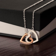 Interlocking Hearts Necklace - The Best Shop 4U