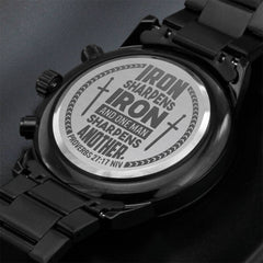Iron Sharpens Iron (Proverbs 27:17) – Men's Watch - The Best Shop 4U