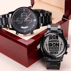 Iron Sharpens Iron (Proverbs 27:17) – Men's Watch - The Best Shop 4U