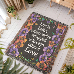 Life is Better With You - Heirloom Blanket - The Best Shop 4U