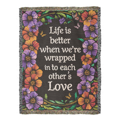 Life is Better With You - Heirloom Blanket - The Best Shop 4U
