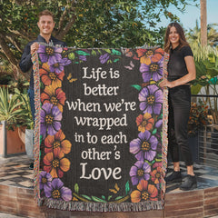 Life is Better With You - Heirloom Blanket - The Best Shop 4U