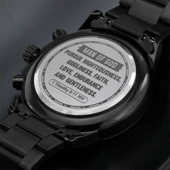 Man of God (1 Timothy 6:11) – Men's Watch - The Best Shop 4U