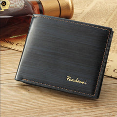 Men's Bifold, Leather Credit Card AND ID Holder, Wallet, Billfold - The Best Shop 4U