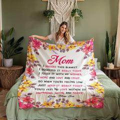 Mom You Will Feel My Love In It – Coral Fleece Blanket - The Best Shop 4U
