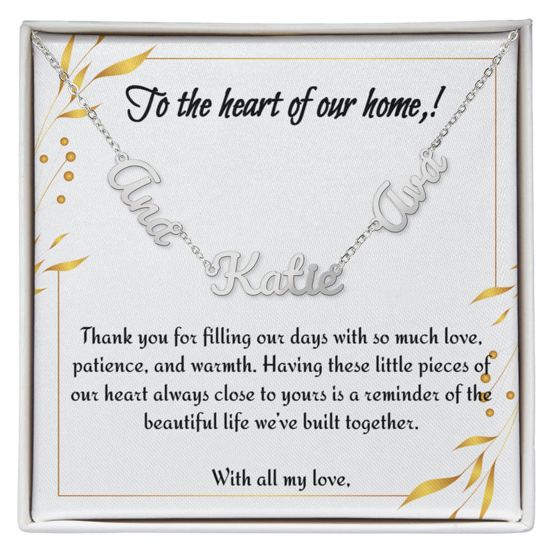 Mom's Personalized Custom Name Necklace - The Best Shop 4U
