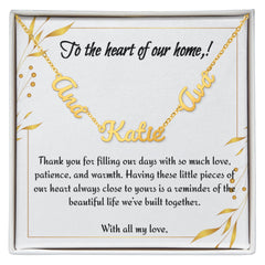 Mom's Personalized Custom Name Necklace - The Best Shop 4U