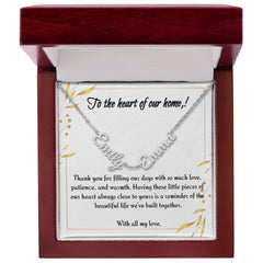 Mom's Personalized Custom Name Necklace - The Best Shop 4U