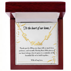 Mom's Personalized Custom Name Necklace - The Best Shop 4U