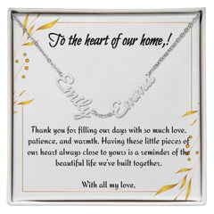Mom's Personalized Custom Name Necklace - The Best Shop 4U