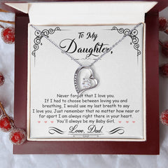 My Baby Girl - Forever Love Necklace - The Best Shop 4U