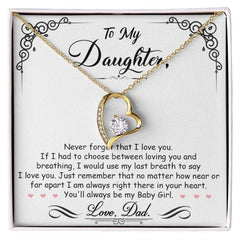My Baby Girl - Forever Love Necklace - The Best Shop 4U