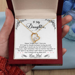 My Baby Girl - Forever Love Necklace - The Best Shop 4U