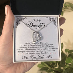 My Baby Girl - Forever Love Necklace - The Best Shop 4U