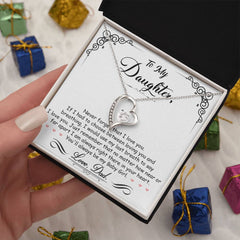 My Baby Girl - Forever Love Necklace - The Best Shop 4U