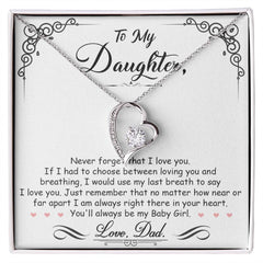 My Baby Girl - Forever Love Necklace - The Best Shop 4U