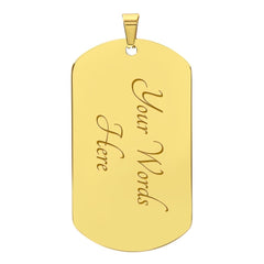 My Badass Granddaughter - Dog Tag Necklace - The Best Shop 4U