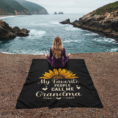 My Favorite People Call Me Grandma – Coral Fleece Blanket - The Best Shop 4U