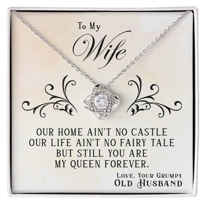 My Queen Forever - Love Knot Necklace - The Best Shop 4U