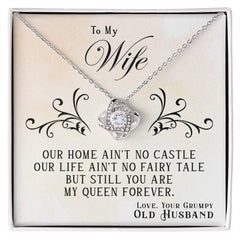 My Queen Forever - Love Knot Necklace - The Best Shop 4U